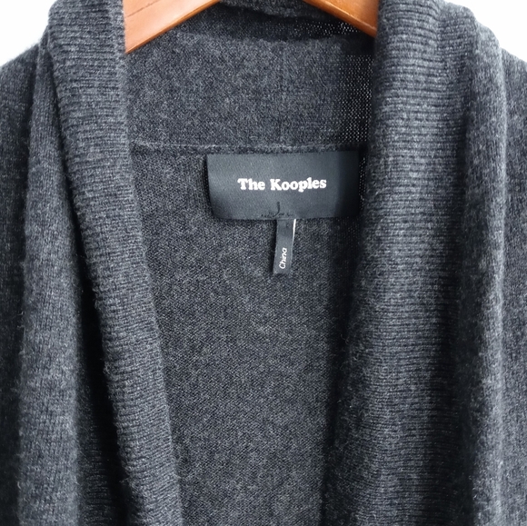 The‎ Kooples Wool & Cashmere Lace Up Sweater M - Picture 3 of 10